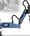 Electric Tapping Machine With 360 Degree Swivel Arm And 600 Watt Motor for precise threading and digital touchscreen controls.