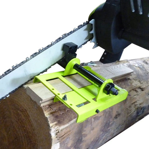 Chainsaw Lumber Cutting Guide Steel Portable Sawmill Tool With Compact Carry Adjustable Up To 2x6 Inches Boards DIY