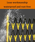 Heavy Duty Slick Retracting Metal Barrier Gate And Quick Fold Down Mobile Fence With Smooth Rolling Wheels for tight areas with water spray.