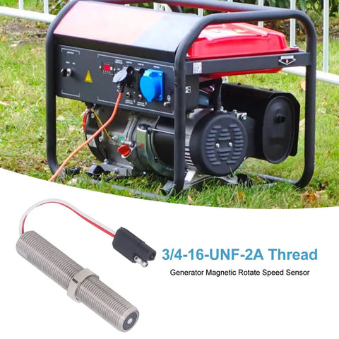 Inductive Proximity Sensor Switch For Industrial Machines, AC 30V, 2A, 3/4-16UNF Thread with generator