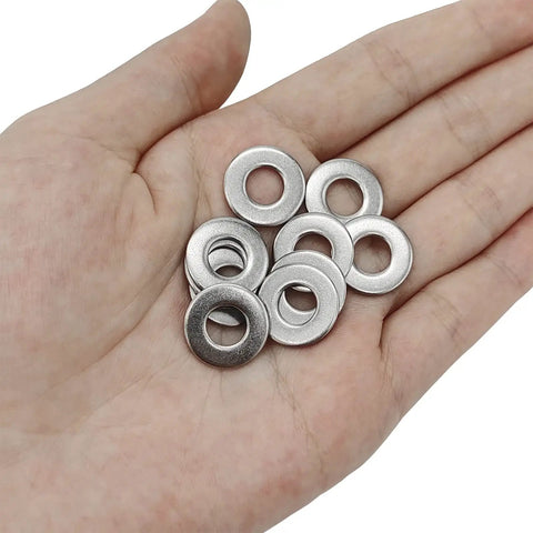 Quarter Inch By Five Eighths Inch 304 Stainless Steel Fender Flat Washers Top Shelf Heavy Duty Rock Solid Corrosion Resistant Hardware Kit For DIY Builds And Auto Fixes 150 Piece Pack