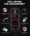 Diagram highlighting issues for Pro Grade Automotive Smoke Machine With Built In Air Pump And Pressure Gauge For Easy Leak Detection.