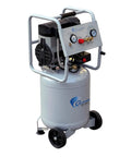Heavy Hitter 2.0 HP Oil Free Air Compressor With 10 Gallon Steel Tank And Rolling Wheels offers a portable design with pressure gauges.