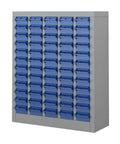 60 Drawer Tool Storage Cabinet With ABS Drawers Bolt Nut Organizer Parts Box And Hardware Shelving Unit For Garage And Workshop Durable Steel Frame Heavy Duty Organization And Easy Access Beast Of A Storage Solution