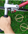 Heavy Duty Lynch Pin Kit With Ring Locking Clips For Tractors Trailers Mowers And Trolleys 12 Pack Easy Install Durable Steel Perfect For Farm And Construction Jobs on bicycle hitch