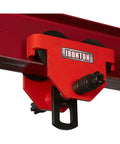 Adjustable Push Trolley For I Beam Tracks Delivers 2200 Lbs Capacity Fits 3 Inch To 8 Inch Wide I Beams On Straight Or Curved Tracks