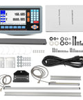 Two Axis DRO Kit With Digital Readout For CNC Milling Machines And Metal Lathes 350mm And 700mm Linear Scales components