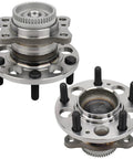 Pair Rear Wheel Hub Bearing Assembly Fits Hyundai Elantra 2011-2016 All Models And Elantra Coupe 2013-2014 Elantra GT 2013-2017 Veloster 2012-2017 And Kia Forte/Forte5 2014-2018 Forte Koup 2014-2016 Plug-And-Play Install No Drama Replacement, shown with 5 studs and ABS tone ring