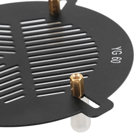 Close-up of Universal Focusing Mask For Telescopes Fits 63 To 89mm Outer Diameter Easy Install With Three Bolts No Fuss Quick Sharp Focus