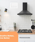 Aluminum Vent Cover 24 By 24 Inches Quiet Return Air Grille For Wall Or Ceiling in modern kitchen setting