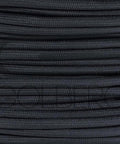 Close-up of Para-Max Paracord 3000 Lb Strength, 5/16 Inch Thick Nylon Rope in Black, 10 Ft Hank for Outdoor Adventures