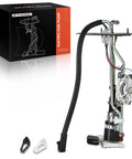Electric Fuel Pump Assembly With Sending Unit For Ford F150 F250 1999 2003 2004 4.2L 4.6L 5.4L V6 V8 Naturally Aspirated Fits F150 Heritage 2004 Direct Replacement For Easy Install And Reliable Quality Plug And Play device shown with components and packaging