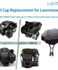 Fuel Tank Cap Replacement For Lawn Mower Fits Briggs And Stratton Toro Craftsman M230 M110 Gas Cap Replacement Durable Locking Design Weather Resistant And Easy To Install Replaces 84004416 597414