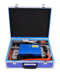 Heavy Duty 1500W Magnetic Induction Heater For Auto Repair in portable case with coils, power cord, and heating tool.