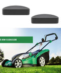 Woodruff Key KM-510A5100 12Mm X 2.9Mm X 4.8Mm, 10 Pack for lawn mower engines, metal keys for Cub Cadet and Kawasaki, image with lawn mower.