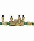 Backflow Preventer Double Check Valve 1/2 Inch Lead Free, Top Entry, NPT Ends, Quarter-Turn Ball Shutoffs, Keeps Potable Water Safe, Meets National Plumbing Codes For Home Plumbing Upgrades on brass body