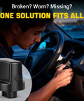 Driver installing Mazda Keyless Ignition Knob And Push Start Button Replacement Kit For 2007 2015 CX9 2006 2007 Mazda6 2007 2011 CX7