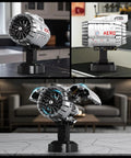 Realistic Turbofan Aircraft Engine Model Kit With Motor Build Your Own Engine STEM Project For Teens And Adults 14 Plus 1786 Piece Set