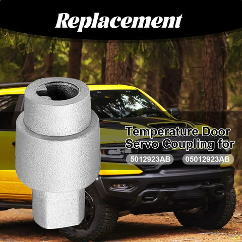 Aluminum Alloy Temperature Door Servo Coupling Replacement For Dodge Ram 1500 1999 To 2001 And Dodge Ram 2500 3500 1999 To 2002