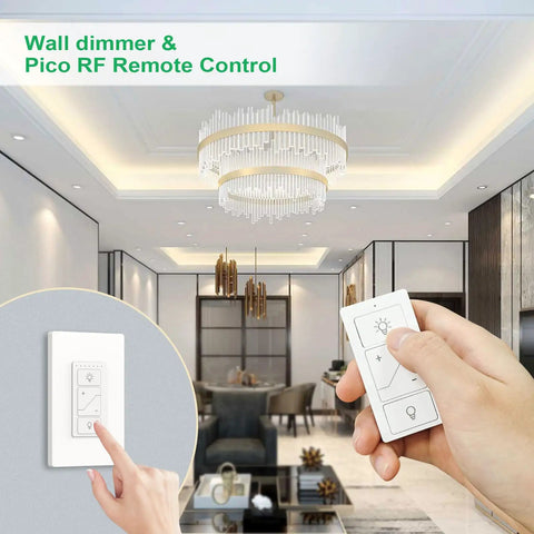 Top Tier Wireless Dimmer Switch With Remote And Alexa Compatible For Buttery Smooth Ambient Lighting And Zero Sweat Wiring Control For Your Next Home Upgrade in a modern interior.