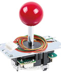 JLF-TP 8YT Style Arcade Joystick Red Ball Top for 4 Way to 8 Way Adjustments Jamma Cabinet Compatible Tournament Ready