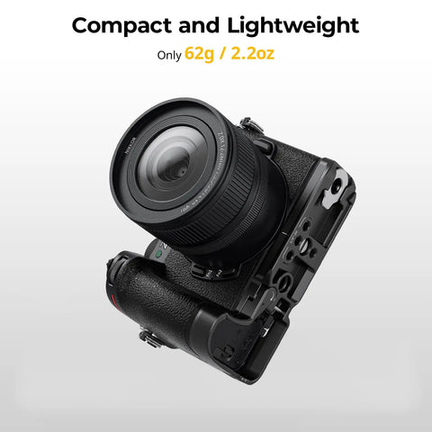 Z50 II Base Plate For Nikon Z50 II Aluminum Alloy Bottom Mount Plate With Arca Swiss Quick Release Attached to Camera