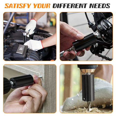 Universal Socket Tool Set For Dads And Grads Gift Idea All In One Chrome Vanadium Magnetic Ratchet Socket used in various tasks