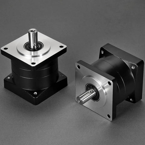 Beefy Planetary Gearbox Speed Reducer For Nema 34 Stepper Motor 5 To 1 Ratio With Backlash 18 Arc Min And 3000 RPM Input 14 Mm Bore