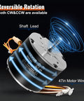 OEM Upgraded Condenser Fan Motor 0.25 HP 1100 RPM with Reversible Rotation and Overheat Protection for HVAC Units