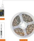 Coiled 150ft RGB LED Strip Lights With App Control And Remote, Color Changing Mood Lighting For Bedroom And Living Room, Music Sync, Dimmable Brightness