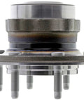 Front Wheel Bearing And Hub Assembly Built Damn Tough For Butter Smooth Rides And No Wheel Wobble On 2020 To 2022 Chevrolet Silverado And Gmc Sierra Hd Trucks Rwd side view