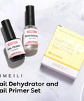 15ml Nail Dehydrator And Primer Hema Free Cruelty Free Vegan Pro Grade Fast Dry Nail Prep Bonder bottles and packaging.