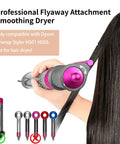 Professional Flyaway Wind Nozzle Attachment for Hair Styling Wand HS01 HS05 smoothing hair