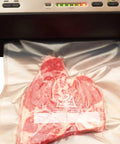 100 Quart Size Vacuum Sealer Bags 8 By 12 Inches Heavy Duty BPA Free Commercial Grade sealing steak with FoodSaver