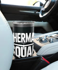 Insulated Stainless Steel Tumbler For Sailplane Pilots And Glider Club Fans Keeps Drinks Cold Or Hot On Flight Lines in car cup holder