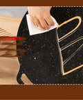 Hand cleaning Thin 9.4 Inch Iron Grill Pan With Nonstick Coating For Stovetop Cooking, Lightweight Outdoor Grill Tray