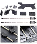 Double Linear Guide Kit MGN9H 300mm Plate Linear Metal Motion Rails For 3D Printers Upgrade Built For Solid Stability Smooth Motion And Precise Prints, rails and mounts