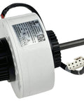 Beefed-Up 310V Brushless DC Fan Motor For Central Air Conditioners FN20V-ZL Inverter Type 20W shown with connector and shaft