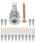 Heavy Duty Drywall Anchors And Screws Kit For A Rock Solid Fix In Offices And Commercial Spaces Self Drilling Hollow Wall Anchors Zinc Alloy