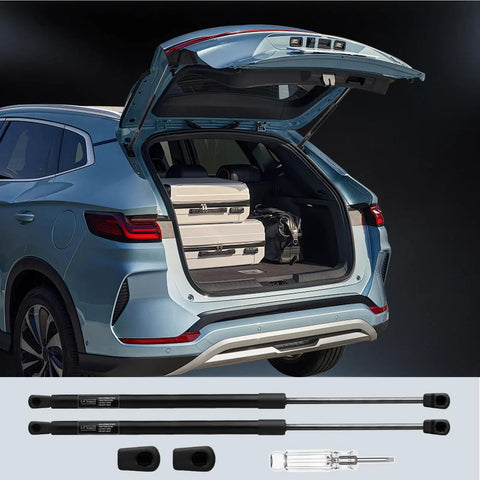 Jeep Cherokee Rear Hatch Gas Struts Replacement For 2014 2015 2016 2017 2018 2019 Heavy Duty Liftgate Support displayed with vehicle