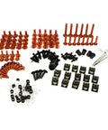 Assorted 135Pcs Motorcycle Fairing Bolts Screws Nuts Clip Kit For Duke RC Bodywork Race Ready Fasteners CNC Aluminum M6 M5