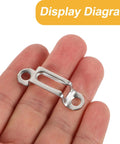 Heavy Duty Stainless Steel Furniture Fastener Kit With Invisible Three In One Connectors And Knockout Joint Screws For Straight Shots On Tight Cabinet Fixes Today, close-up of connector held in hand