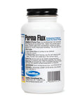 Bottle of Self Cleaning Soldering Flux 8 Oz For Sweat Fittings No Fuss Non Corrosive Lead Free Paste Delivers Leak Proof Bonds