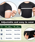 Size guide for Golf Swing Arm Band Training Aid For Correct Posture And Smooth Swing Plane Flexible Arm Corrector Tool
