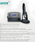Pro Grade Hot Air Desoldering Station With Digital Display For Chip And PCB SMD Rework Three Independent Channels Each