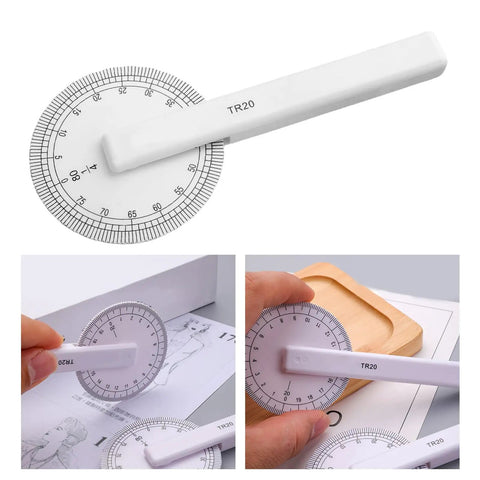 360 Degree Rotating Quilting Ruler With Scaled Roller Wheel For Precise Pattern Making And Angle Measurement An Absolute Craft Room Staple That Smoothes Your Stitch Line Work And Nails Every Curve Without The Fussy Math