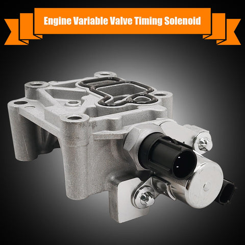 VVT Solenoid With Sensor Gasket Direct Fit Replacement For 2.4L Honda Acura Engines Fits Acura ILX TSX Honda Accord Civic CRV Crosstour L4 2010 2015 OE Style Spool Valve Rebuild Kit 15811R40A01