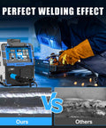 4 In 1 Flux MIG TIG Stick Welder Dual Voltage 110V 220V Gas Gasless Welding Machine Portable Workhorse Multi Process