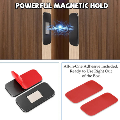 Ultra Thin Magnetic Cabinet Magnets For Smooth Closure 24 Pack With Adhesive Backing No Fuss Drawer Latches