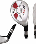 All Hybrid Sand Wedge SW Utility Club 55 Degree Loft Right Hand Senior Flex Graphite Shaft 36 Inch Black Pro Velvet Grip Game Ready Head Cover Included